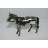 Pewter model of a horse