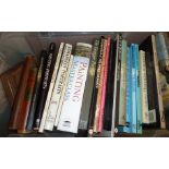 Box of assorted art books including 'Painting Portraits' b Kinstler, 'Norman Rockwell Illustrator',