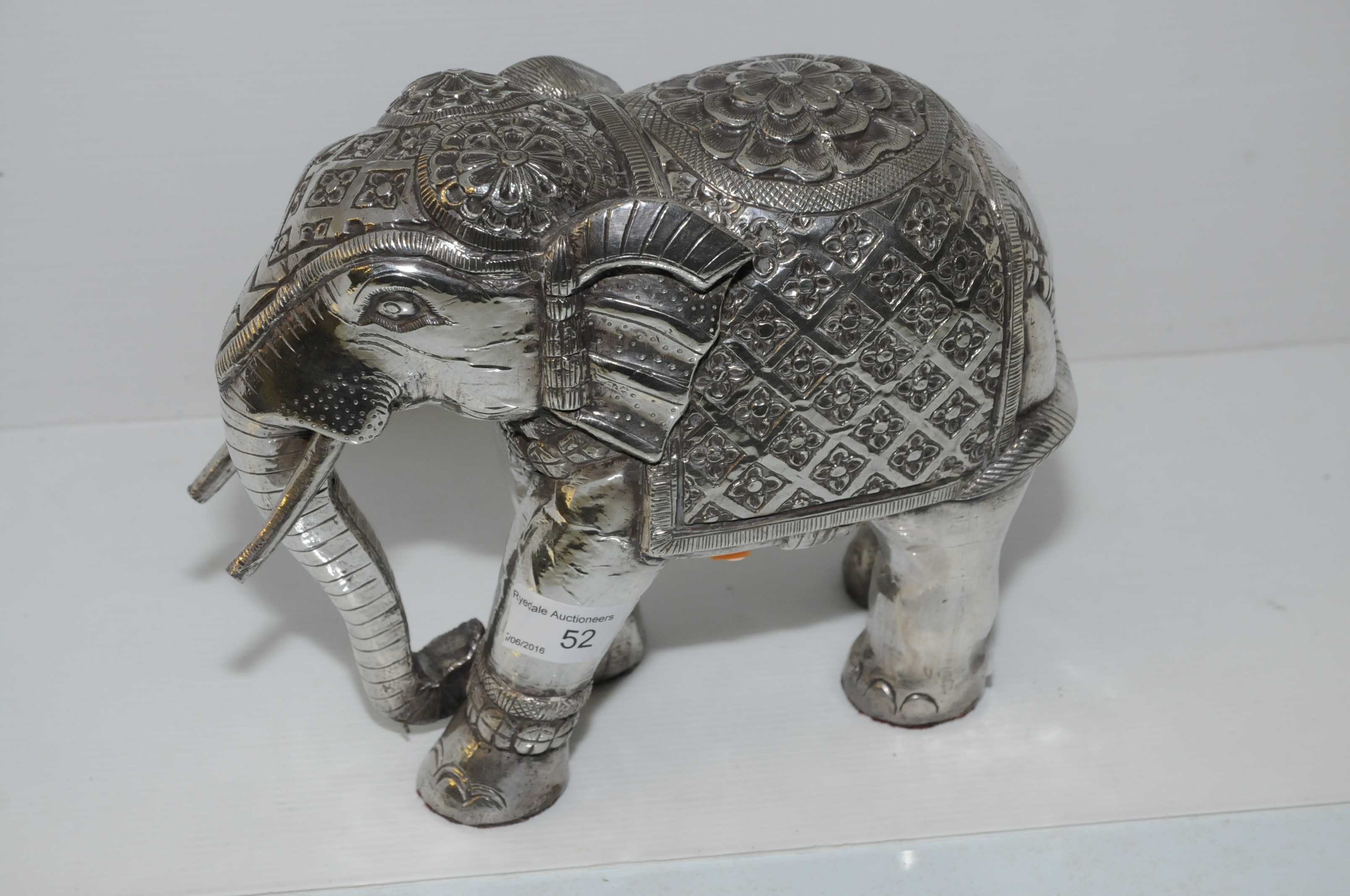 Indian foil covered elephant