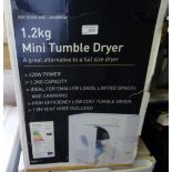 Mini tumble dryer 1.