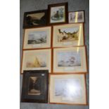 Selection of framed prints, photographs etc.