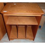 Pine laminate record storage unit/side cabinet