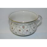 Royal Doulton chamber pot with floral and swag decoration