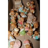 Box of assorted Pendelphin figures