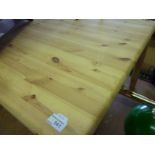 Stripped pine coffee table