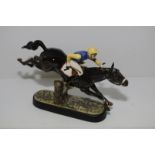 Beswick race horse figure (front leg damaged)