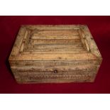 18th/19th C Chinese ivory workbox, the h
