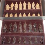 SAC Studio Anne Carlton chess set 'The Voyages Of Christopher Columbus' (a/f)