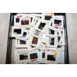 Large collection of over 250 original railway slides sold with copy write