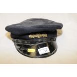 Guards peak cap with brass STR cap badge