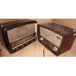 Stella bakelite radio and one other