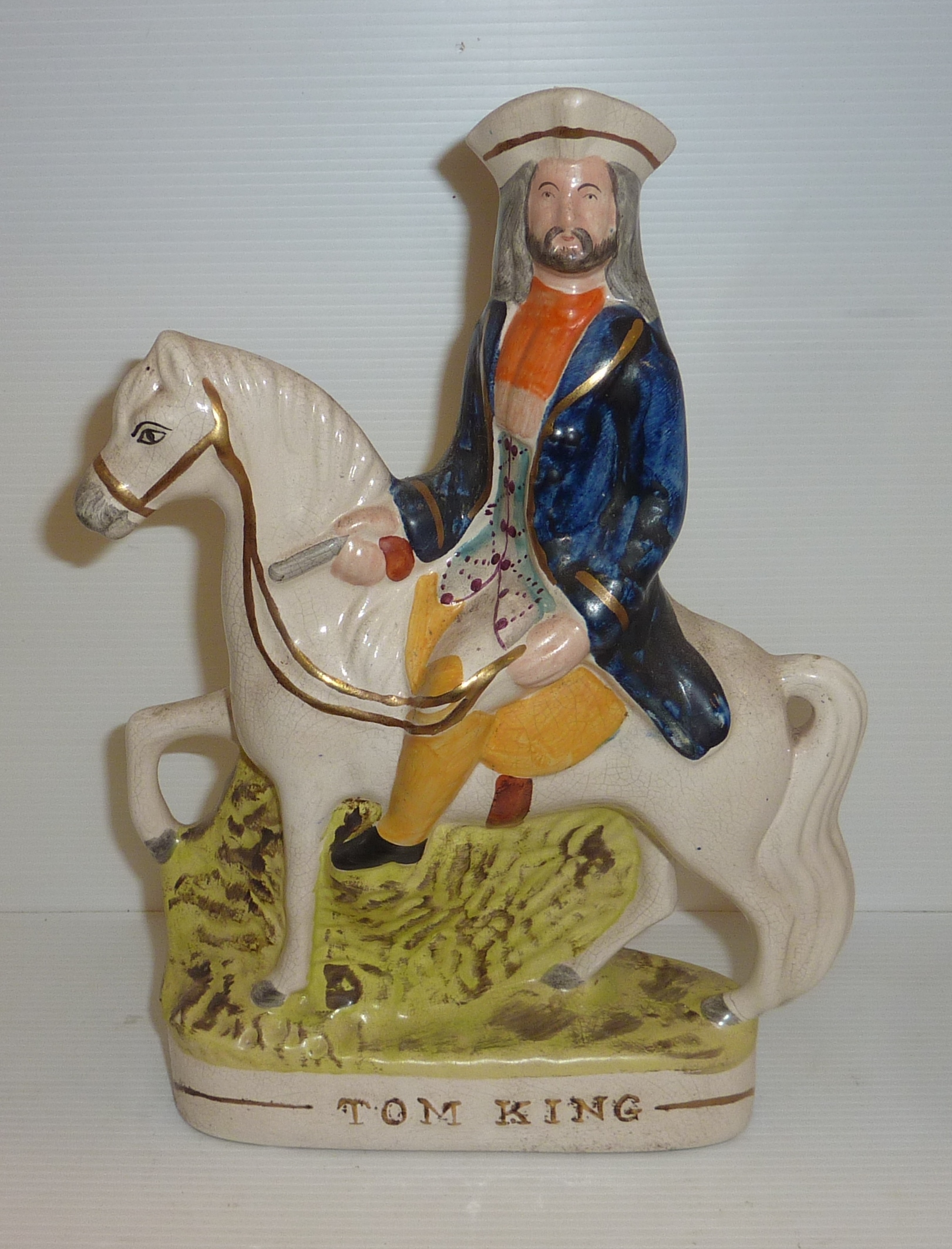 Modern Staffordshire figure 'Tom King