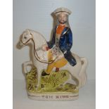 Modern Staffordshire figure 'Tom King