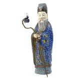 SECOND QUARTER OF 20th CENTURY FIGURE OF CHINESE WISE