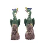 20th CENTURY PAIR OF CHINESE FIGURES