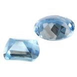 TWO UNASSEMBLED TOPAZ