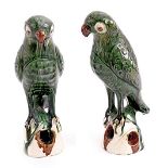 FIRST HALF OF 20th CENTURY PAIR OF CHINESE BIRDS