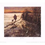 Mick Cawston Limited Edition Print "Off Duty" Copy Number One! Unframed. Signed and numbered by Mick