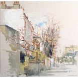 Property of a lady - Charlotte Halliday RBA NEAC ARWS (b.1935) - 'WORONZOW ROAD, ST. JOHN'S WOOD',