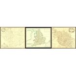 Property of a lady - a small collection of maps - MORDEN, Robert - 'The West Riding of Yorkshire'