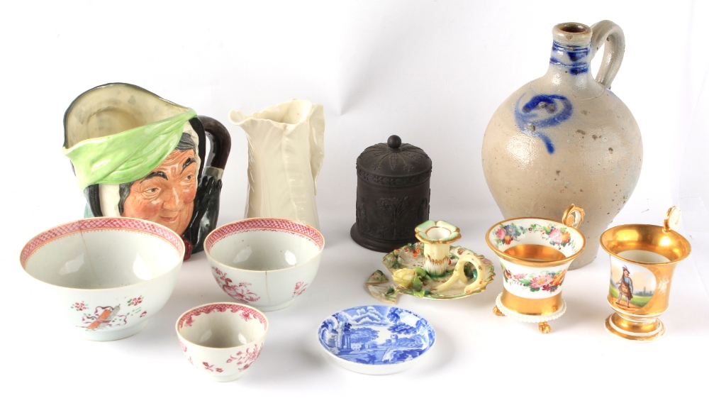 Property of a deceased estate - a quantity of assorted ceramics including an early 20th century