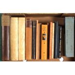 Property of a deceased estate - a quantity of assorted books including proof copies & inscribed