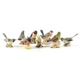 Property of a deceased estate - a collection of ten Beswick figures of birds (10) (see