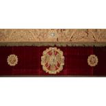 Property of a deceased estate - an Italian altar cloth, parts 17th century & later reconstructed,