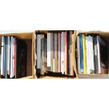 Three boxes containing Japanese & other antiques & art related books & catalogues (3) (see