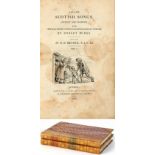 Property of a lady - BURNS, Robert and CROMEK, R.H. (ed.) - 'Select Scotish Songs' - two-volume set,