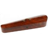 Property of a deceased estate - a 19th century mahogany violin case (see illustration).