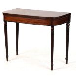 Property of a lady - a good early 19th century Regency period mahogany calamander crossbanded &