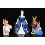 Property of a deceased estate - a Beswick Beatrix Potter figure of Mrs Rabbit; together with a Royal