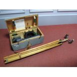 7x50 Gun Sighting Telescope Patt. G 376, by Canadian Kodak Co Limited, with 2976 goggles and box,