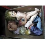 A Box of Pedigree and Other Vintage Dolls.