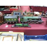 A Reproduction Tinplate Model Flying Scotsman Locomotive, and tender, numbered 4472, overall