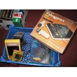 A Boxed Prinztronic Videosport 600 Electronic TV Game, with cables, PSV, two controllers, plus two