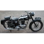 A 1947 Triumph 3T 350cc Vertical Twin De-Luxe Motorcycle, Supplied with V5C and original Triumph