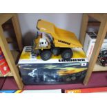 A 1:50th Scale Model of a Liebherr. T264 Mining Truck by Conrad. Finished in yellow. As new, boxed.