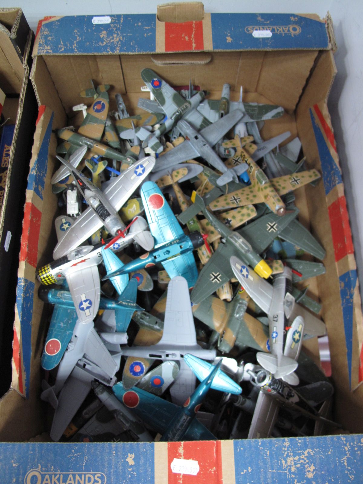 Over Fifty 1970's Dinky Aircraft, including P47 Thunderbolt, Hurricane, Spitfire, Zero 1,