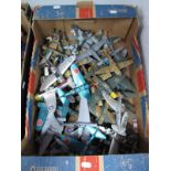 Over Fifty 1970's Dinky Aircraft, including P47 Thunderbolt, Hurricane, Spitfire, Zero 1,