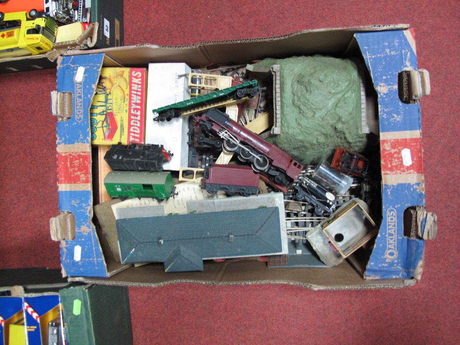 A Quantity of "OO" Model Railway by Hornby Dublo, Trix, Tri-ang, Among Others. Including a Hornby