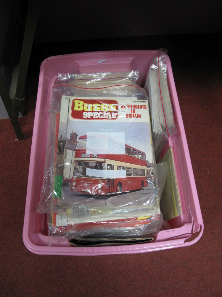 A Large Quantity of Buses Illustrated Magazine by Ian Allen. 1950's-1990's (100's).