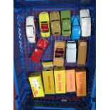 A Quantity of Repainted Dinky Toy Vehicles. Including Rover 75, Triumph, Vanguard, among others.