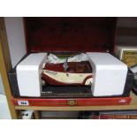 A Boxed Guiltoy (Spain) 1:18 Scale Top Line Miniatures Collection, and plastic BMW 327 Cabriolet (