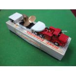 A Boxed Original Dinky #986 Mighty Antar Low Loader with Propeller. Re-painted with replacement