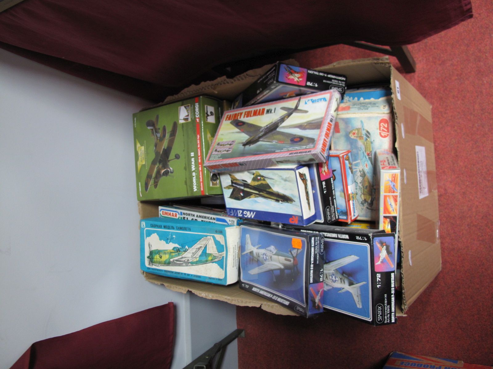 A Large Quantity of Plastic Aeroplane Kits by Starex, Smer, Xtrakit, Maquette, Among Others. All