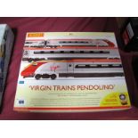 Boxed Hornby "OO" Gauge #R2467 "Virgin Trains Pendelino" Train Pack, comprising Class 390 Kitchen