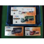 Four Boxed Corgi 1:50 Scale "Whisky Collection" Diecast Lorries, #21303 AEC Ergomatic Box Trailer "