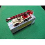 Dinky Toys No. 977 Commercial Servicing Platform Vehicle. Red and cream. Overall fair. Chipping to